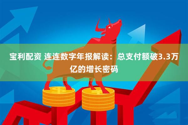 宝利配资 连连数字年报解读：总支付额破3.3万亿的增长密码